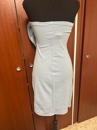 Vestido evento celeste Talla S