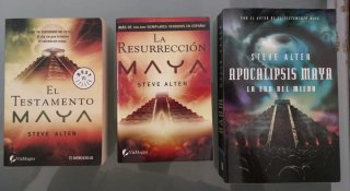 3 libros de Testamento Maya