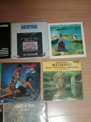 Lote 10 vinilos varios