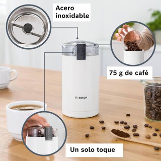 Bosch molinillo eléctrico café capacidad