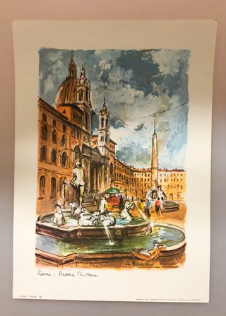 Litografías Vintage Roma