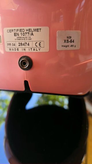 Casco de esquí rosa Hello Kitty
