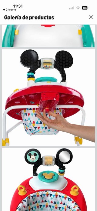 Tacata Andador Mickey