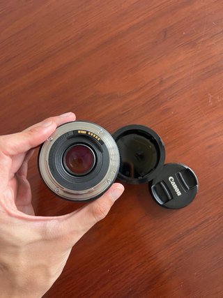Objetivo camara Canon EOS 50mm 1.8 STM
