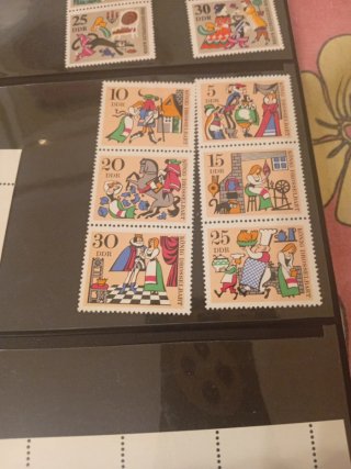 Preciosas series sellos DDR