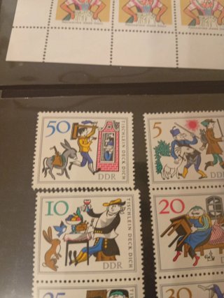 Preciosas series sellos DDR