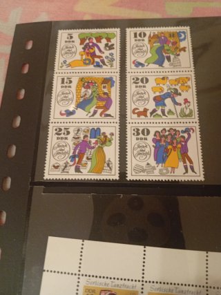 Preciosas series sellos DDR