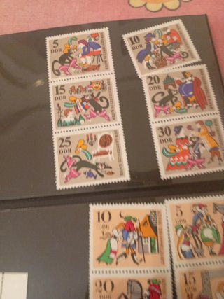 Preciosas series sellos DDR