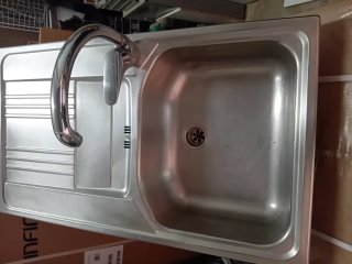 Fregadero Teka Acero Inoxidable con grifo