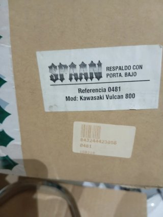 Respaldo c/portaequipaje Kawasaki VN800