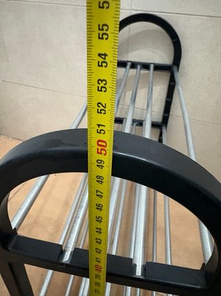 Zapatero Estantería Metálica 3 niveles