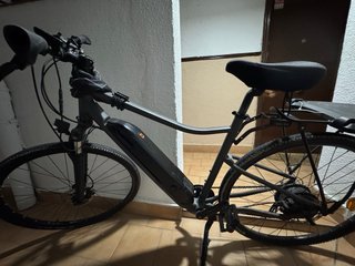 Bicicleta eléctrica Rockrider E-ST 520