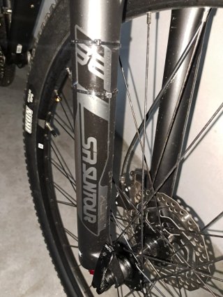 Bicicleta de Montaña Giant Negra