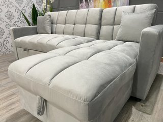 Sofá Cama Chaiselongue Gris Reversible Oferta!!