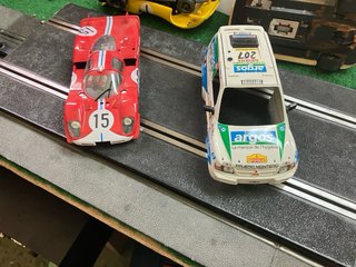 Carrocerías Scalextric de todo un poco