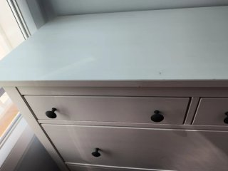 Cómoda IKEA 6 cajones blanca