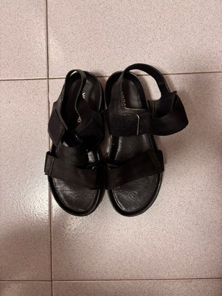 Sandalias Vagabond Erin plataforma negras