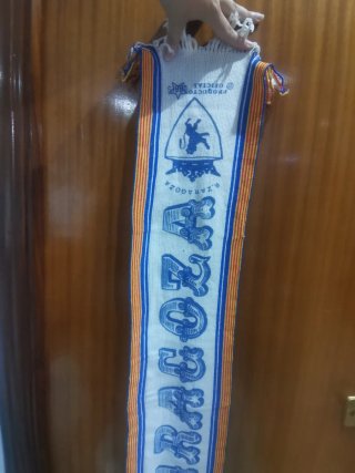 Bufanda Real Zaragoza Oficial 1990