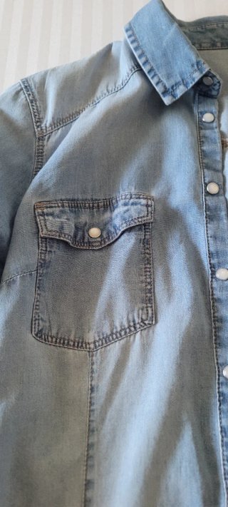 Camisa Vaquera Azul