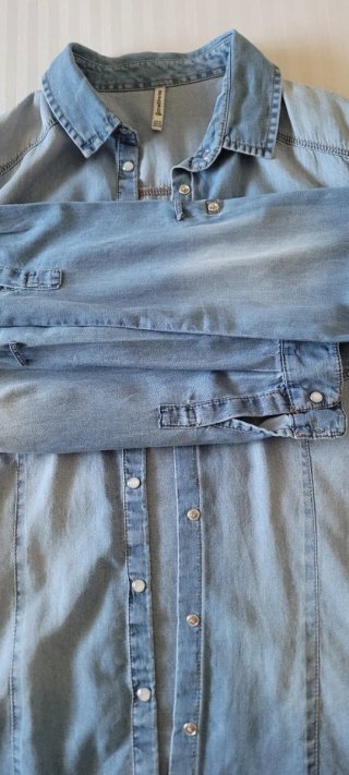 Camisa Vaquera Azul