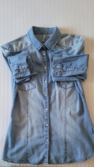 Camisa Vaquera Azul