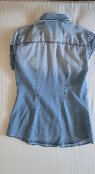 Camisa Vaquera Azul