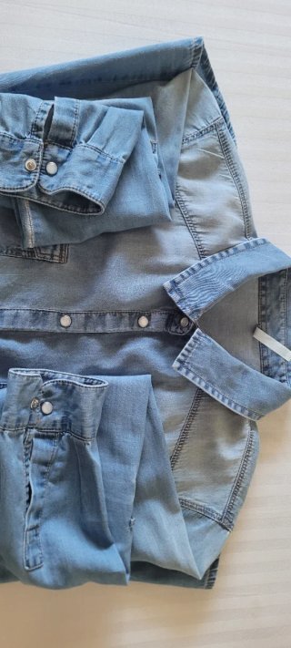 Camisa Vaquera Azul