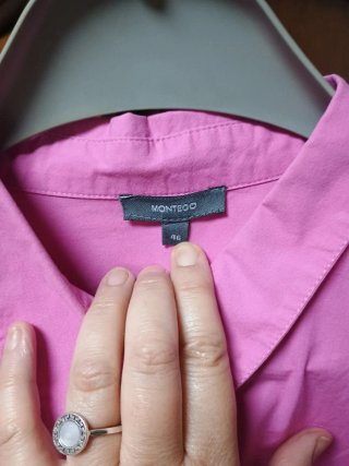 Camisa rosa fucsia