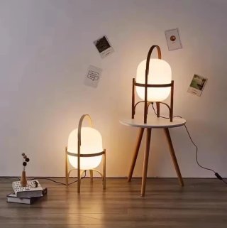 GRANDE NUEVA Lámpara Estilo Cesta