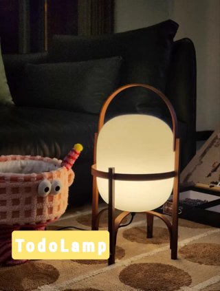 GRANDE NUEVA Lámpara Estilo Cesta