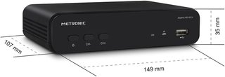 Metronic receptor TDT grabador HD USB