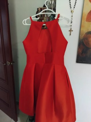 Vestido de fiesta rojo