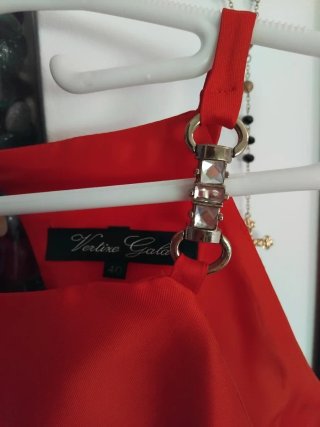 Vestido de fiesta rojo