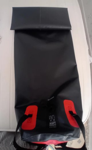 Saco boxeo hinchable + guantes Decathlon