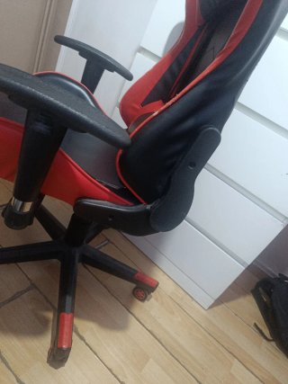 Silla Gaming Roja y Negra