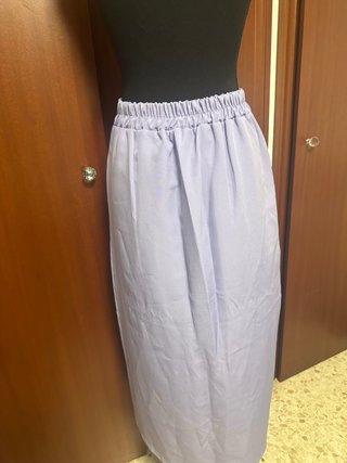 Falda tubo malva talla M