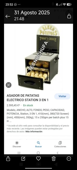 Asador  Patatas Station 3 en 1