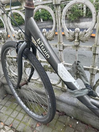 Bicicleta Btwin Gris Bici R0bad4*