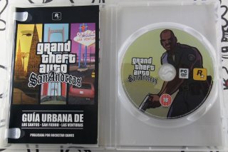 Grand Theft Auto San Andreas PC DVD