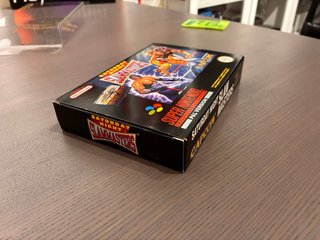 Slammers Super Nintendo Capcom Manual