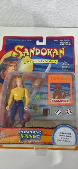 Lote 4 Figuras Sandokan La Tigre della Malaria