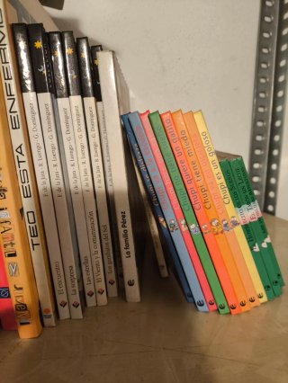 Lote de más de 200 libros en buen estado