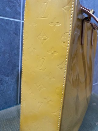 Bolso Louis Vuitton Charol Vintage Amarillo