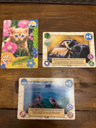 Cromos Rewild Animales (Lote)