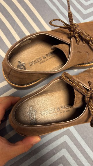 Zapatos Soler & Pastor Serraje Marrón T.39