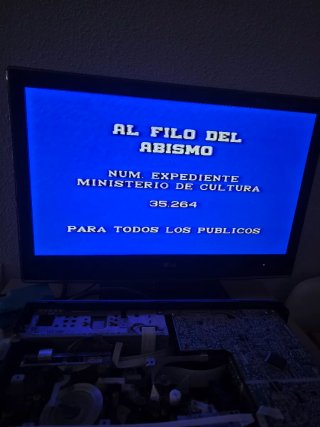 Al Filo Del Abismo VHS