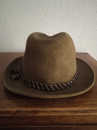 Sombrero Tirolés Vintage Sánchez Rubio Madrid