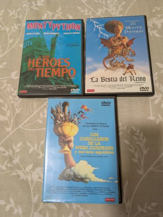 Películas Monty Python DVD (3 Películas)