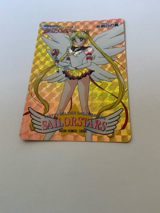 Carta Sailor Moon Stars 1996 Amada 694 Holográfica