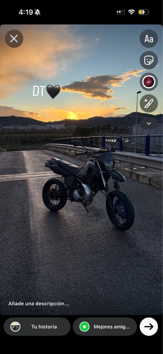Yamaha DTX 125 2T Enduro Negra